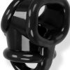 Ballsling With Ballsplitter Cockring Black - Image 3