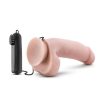 Loverboy Quarterback Realistic Vibrating Cock Vanilla 7 Inches - Image 4