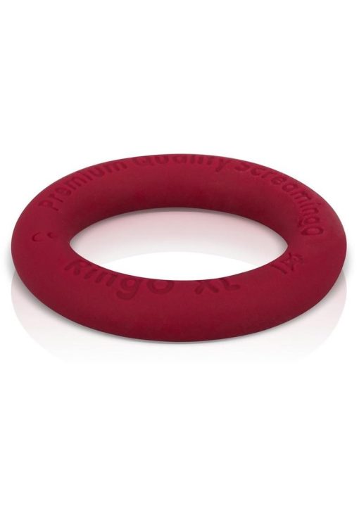 Ring O Ritz XL Individual Ring Silicone Red - Image 3