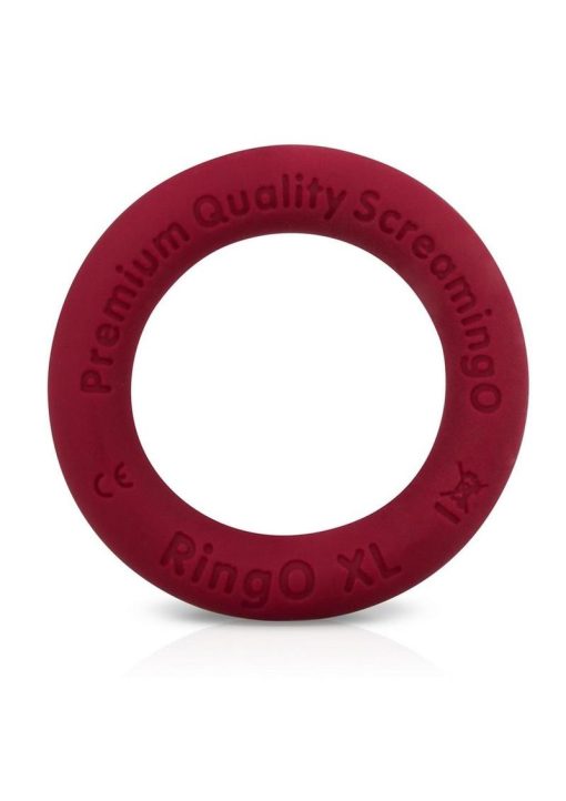 Ring O Ritz XL Individual Ring Silicone Red - Image 4