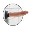 King Cock Vibrating Dildo 7in - Caramel