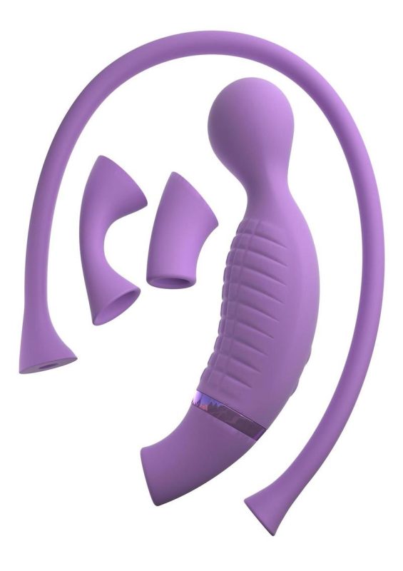 Fantasy For Her Ultimate Climax Her Silicone Vibrator - Purple