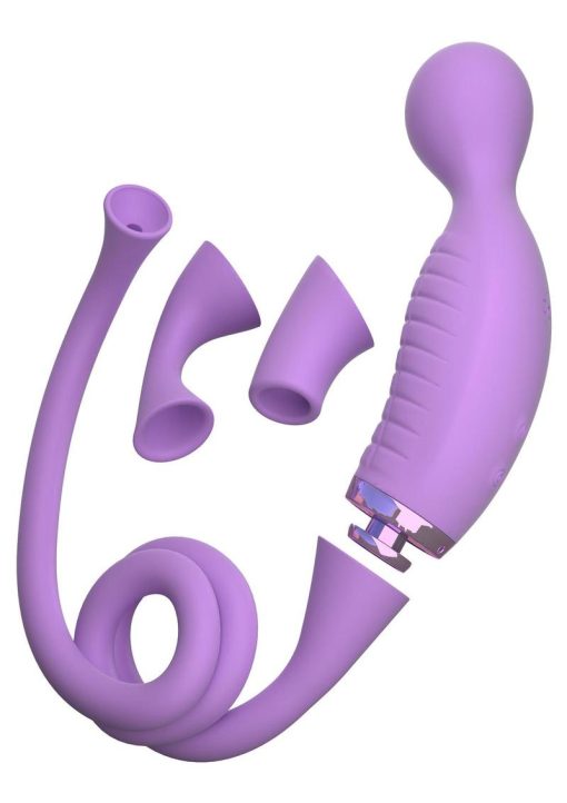 Fantasy For Her Ultimate Climax Her Silicone Rechargeable Waterproof Purple - Image 3