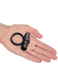 Sir Richard`s Control Rechargeable Vibrating Silicone Cock Ring - Black