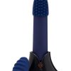 Nu Sensuelle Point Plus Rechargeable Silicone Bullet - Navy Blue
