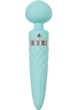 Pillow Talk Sultry Warming Wand Massager - Teal