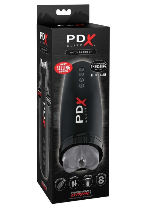 Pdx Elite Moto Bator 2 Male Masturbator Thrust Rechargeable - Image 2