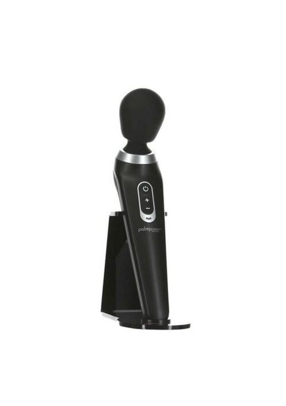 PalmPower Extreme Rechargeable Wand Massager - Black