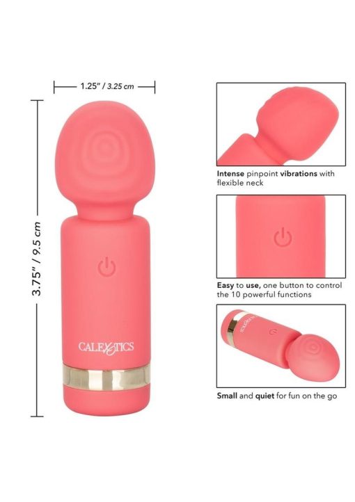 Slay Exciter Massager Multispeed Silicone Pink - Image 4