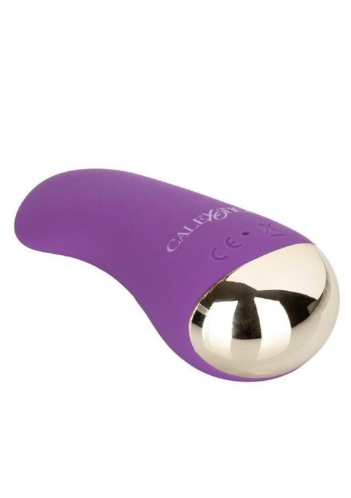 Slay Lover Massager Vibrating Multispeed Silicone Purple - Image 4