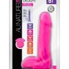Au Naturel Bold Delight Dildo 6 inch Suction Cup Non Vibrating Pink - Image 2