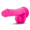 Au Naturel Bold Delight Dildo with Suction Cup 6in - Pink