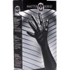 Master Seriess Extra Long Textured Fisting Glove Black 15.5 Inches - Image 2