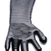 Master Series Pleasure Fister Textured Glove - Black