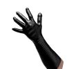 Master Seriess Extra Long Textured Fisting Glove Black 15.5 Inches - Image 4