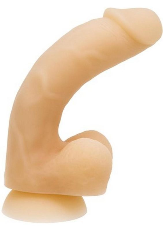 Addiction Bendable David Silicone Dildo 8in - Vanilla