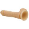 Addiction Bendable David Silicone Dual Dense Dildo Flesh 8 Inches - Image 3