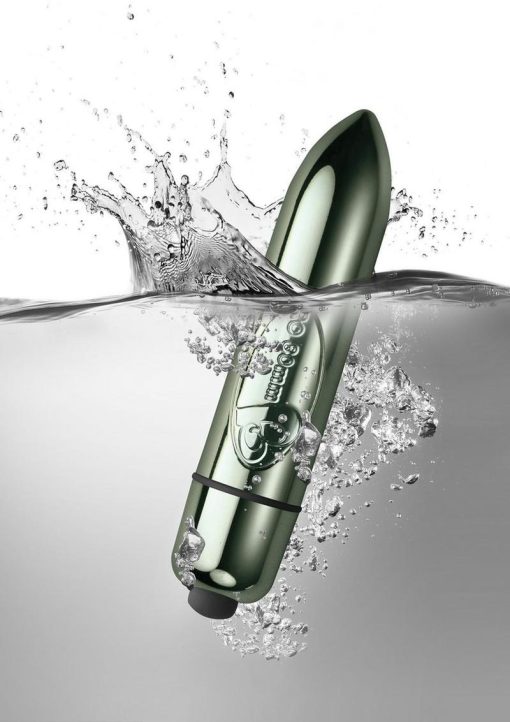 Rocks Off 80 Single Speed Bullet Waterproof Chrome - Image 3