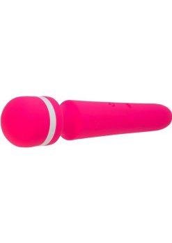 Wonderlust Destiny Silicone Rechargeable Wand Massager - Pink