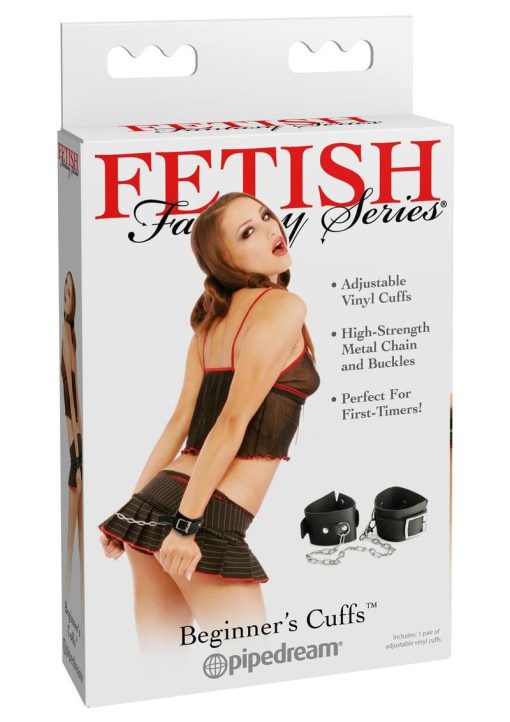 Fetish Fantasy Series Beginners Cuffs Black - Image 2