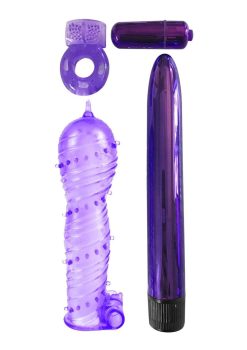 Classix Ultimate Pleasure Couple`s (4 piece kit) - Purple