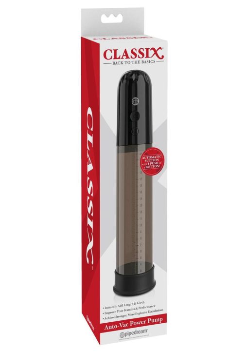 Classix Auto-Vac Power Pump Penis Enlargement System Black - Image 2