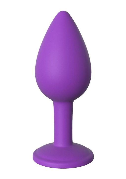 Fantasy For Her Her Little Gem Small Plug Anal Plug Silicone Waterproof Purple - Image 3
