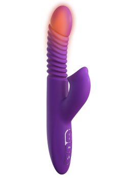 Fantasy For Her Ultimate Thrusting Clit Stimulate Her Rabbit Vibrator - Purple