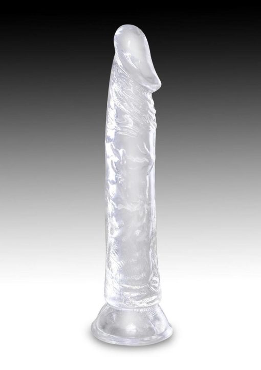 King Cock Clear 8 inch Dildo Non Vibrating - Image 3