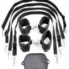 Fetish Fantasy Series Cuff and Tether Set Black - Image 3