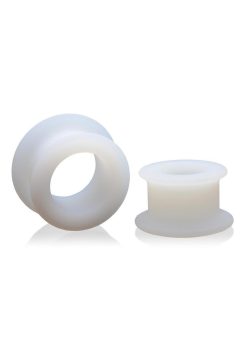 Master Series Stretch Master 2 Piece Training Silicone Ass Grommet Set - White