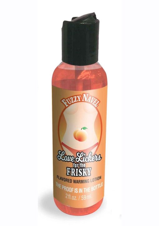 Love Lickers Warming Lotion Fuzzy Navel 1.76 Ounce