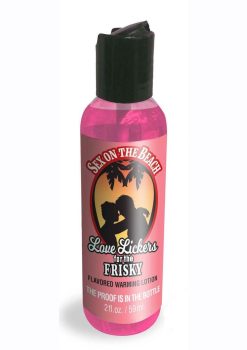 Love Lickers Passion Fruit Flavored Warming Massage Oil 1.76oz - Sex On The Beach