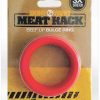 Boneyard Meat Rack Beef Up Bulge Ring 3X Stretch Silicone Cock Ring - Red - Image 2
