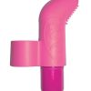 The 9`s - S-Finger Silicone G-Spot Vibrator - Pink