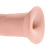 King Cock Plus Triple Density Dildo 9in - Vanilla