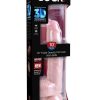 King Cock Plus Triple Density Fat Dildo with Balls 10in - Vanilla - Image 2