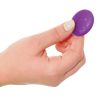 Threesome Total Ecstasy Silicone Rechargeable Vibrator With Remote Control -  Purple - Image 3