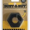 Boneyard Bust A Nut 2X Stretch Silicone Cock Ring Ball Stretcher - Black - Image 2