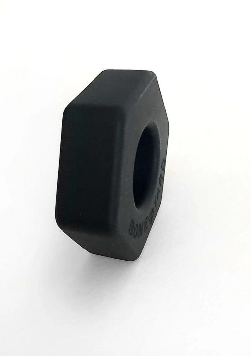 Boneyard Bust A Nut 2X Stretch Silicone Cock Ring Ball Stretcher - Black - Image 4