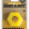 Boneyard Bust A Nut 2X Stretch Silicone Cock Ring Ball Stretcher - Yellow - Image 2