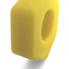 Boneyard Bust A Nut 2X Stretch Silicone Cock Ring Ball Stretcher - Yellow - Image 4