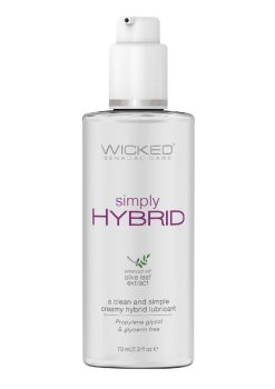 Wicked Simply Hybrid Lubricant With Olive Leaf Extract 2.3oz