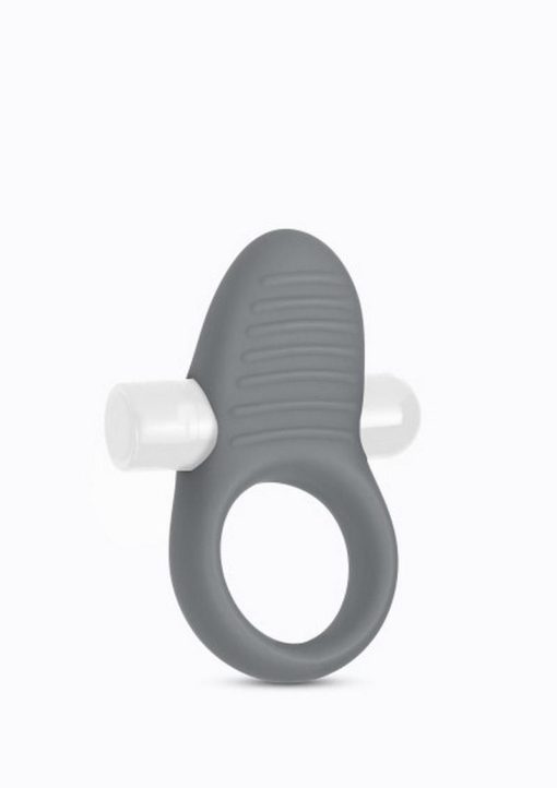 Noje C1 Rechargeable Silicone Cock Ring - Slate - Image 3