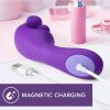 Wellness G Wave Rechargeable Silicone G-Spot Vibrator - Purple - Image 3