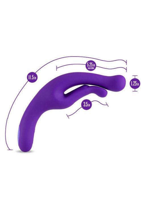 Wellness G Wave Rechargeable Silicone G-Spot Vibrator - Purple - Image 4