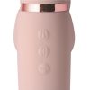 Strap U Inflatable Rechargeable Silicone Ergo Fit Strapless Strap-On with Remote Control - Vanilla - Image 3