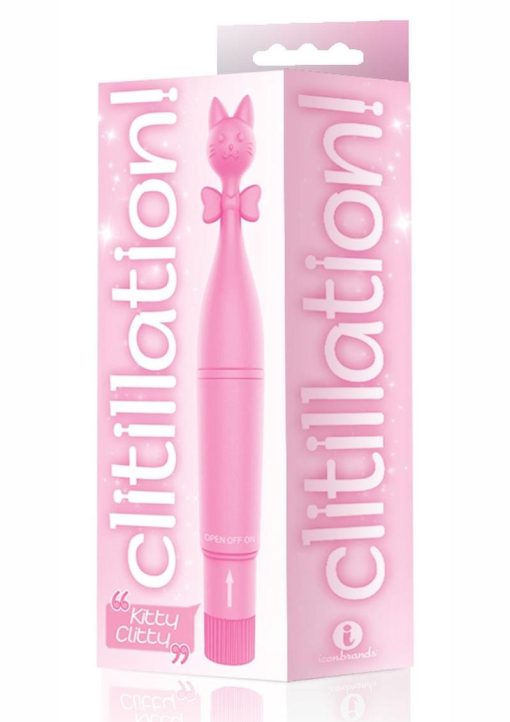 The 9's - Clitterific! Kitty Clitty Clitoral Stimulator - Pink - Image 2