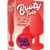 The 9's - Booty Calls Silicone Butt Plug Fuck Yeah - Red - Image 2