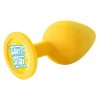The 9`s - Booty Talk Silicone Butt Plug Don`t Stop - Yellow